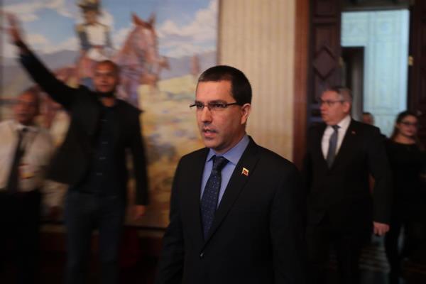 El canciller de Venezuela, Jorge Arreaza. EFE