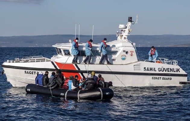 Lesbos sigue siendo el punto más caliente de la migración clandestina a Europa. Foto: EFE