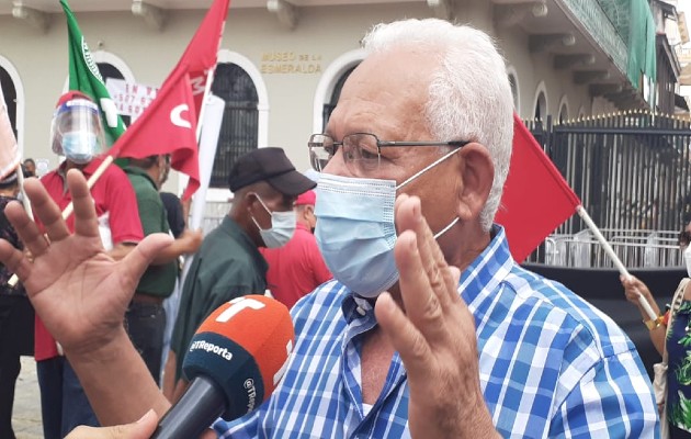 Rafael Chavarría dijo que ellos le han planteado tanto al Gobierno Nacional como a los empresarios buscar alternativas. Foto: Víctor Arosemena.