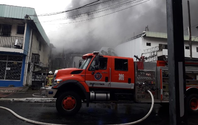  El negocio incendiado era una tapicería con gran trayectoria en la ciudad de David. (Foto: Mayra Madrid)