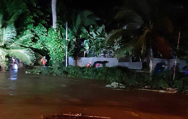 En la provincia de Bocas del Toro se mantiene una alerta verde, debido a un frente frío que afecta el área. Foto: Sinaproc