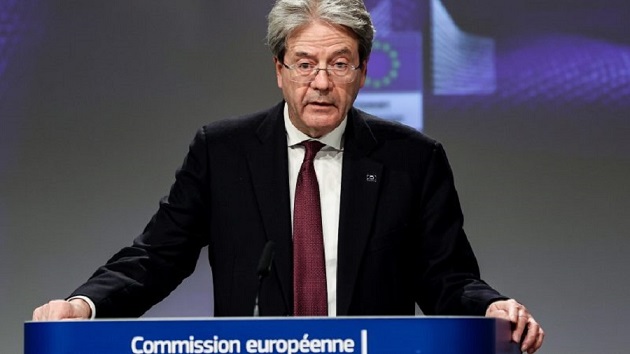 Comisario europeo de Economía, Paolo Gentiloni. EFE