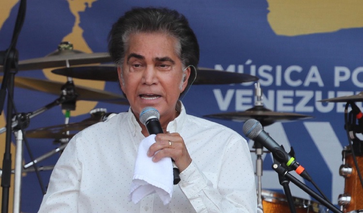 El cantante y actor venezolano José Luis Rodríguez 'El Puma'. EFE