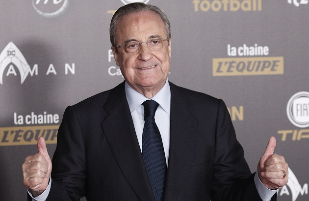 Florentino Pérez es el presidente del Real Madrid. Foto: EFE