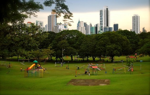 El Parque Omar es uno de los pulmones de la ciudad de Panamá.