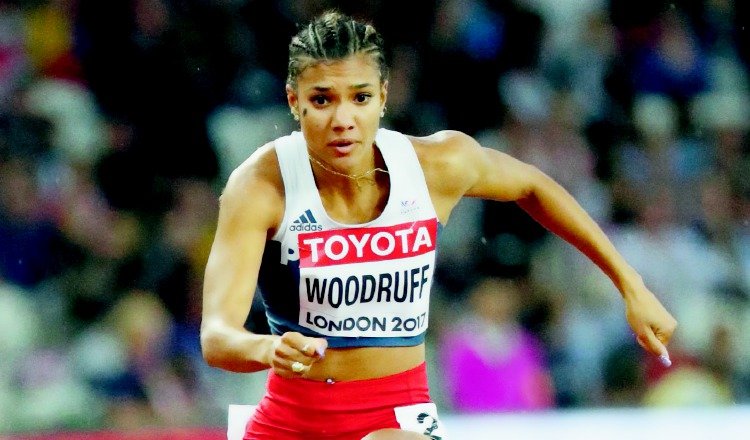 Gianna Woodruff es la segunda representante del atletismo en clasificar a Tokio. Foto: EFE