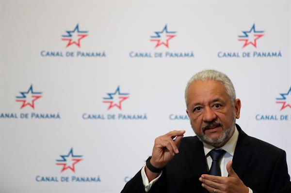 En la imagen, el administrador de la Autoridad del Canal de Panamá (ACP), Ricaurte Vásquez.