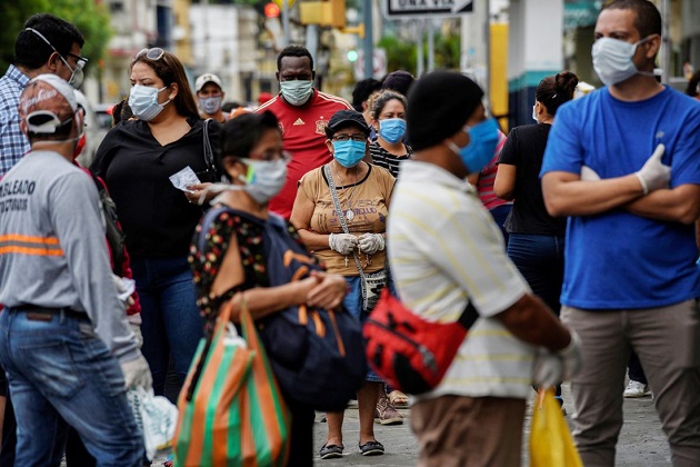 La OIT reunió a ministros de la región y representantes de trabajadores para abordar los desafíos que plantea la pandemia de la covid-19. EFE