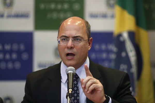 En la imagen, el gobernador de Río de Janeiro, el conservador Wilson Witzel. Foto: EFEEn la imagen, el gobernador de Río de Janeiro, el conservador Wilson Witzel. Foto: EFE