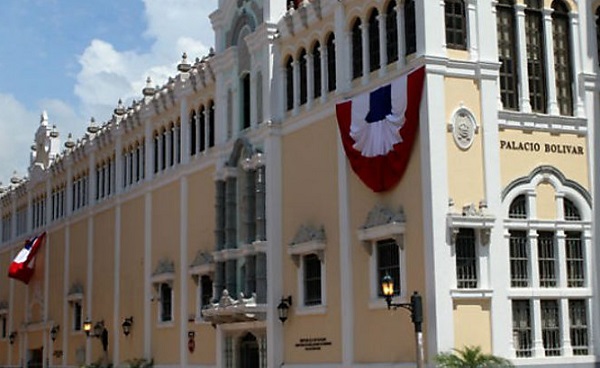Palacio Bolívar, sede de la Cancillería. 