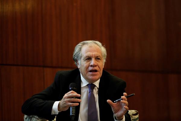 El secretario general de la Organización de Estados Americanos (OEA), Luis Almagro.