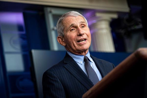 Anthony Fauci, el principal epidemiólogo del Gobierno de Estados Unidos.EFE