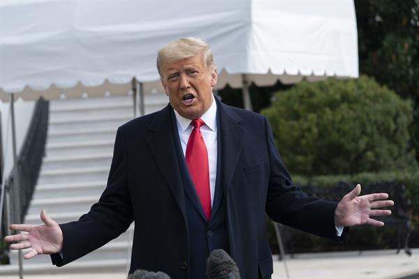 En la imagen, el expresidente de EE.UU., Donald J. Trump.