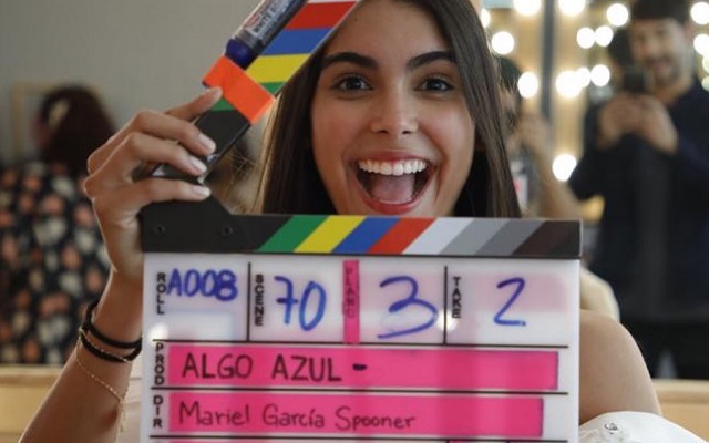 Elizabeth Grimaldo. Foto: Instagram / @algoazulfilm