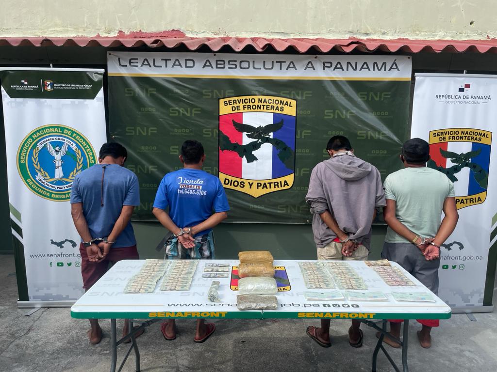 Los detenidos fueron puestos a orden de la autoridad correspondiente. Foto: Cortesía