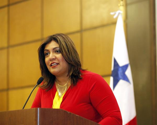 Farah Urrutia, representante estatal de Panamá.EFE