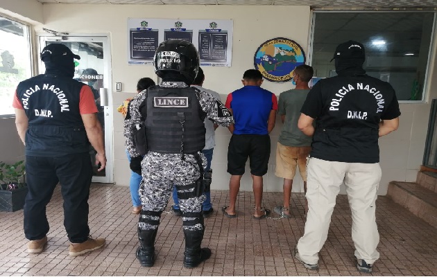 En las próximas horas los detenidos enfrentarán a un Juez de Garantías. Foto: Eric Montenegro.