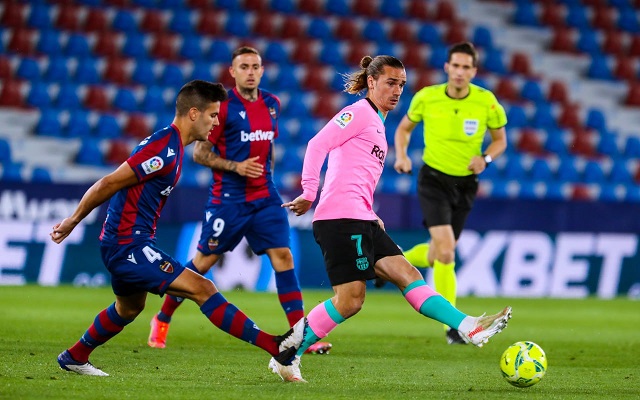 El Barcelona buscó el gol que le diera la victoria pero se topó con un rival bien ordenado en defensa. Foto: Twitter