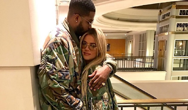 Tristan Thompson y Khloé Kardashian. Foto: Instagram