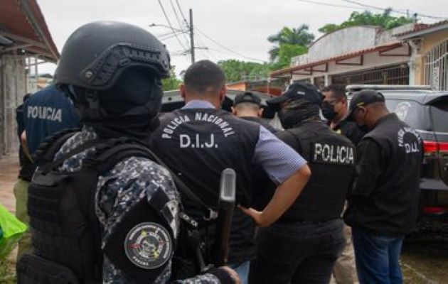 Los operativos de la Policía Nacional se desarrollan en distintos lugares de Panamá. Foto: Cortesía PN