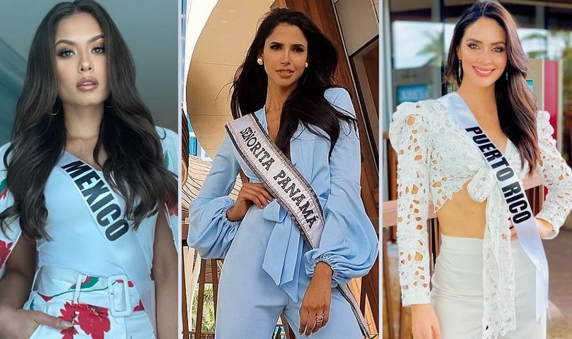 Candidatas de México, Panamá y Puerto Rico. Instagram