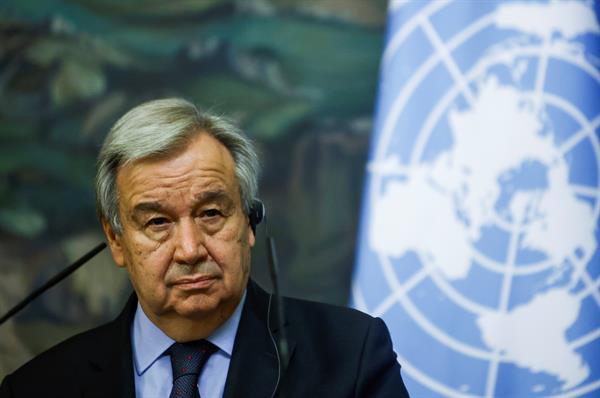 El secretario general de la ONU, António Guterres. EFE