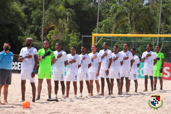 Selección de fútbol playa de Panamá. Foto:Fepafut