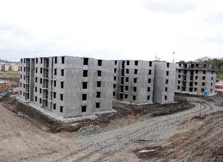 La planta baja de los edificios tendrán apartamentos para personas con discapacidad. Foto: Diómedes Sánchez