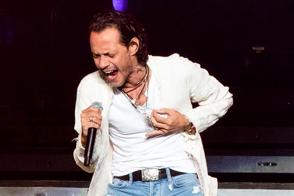 El cantante estadounidense de origen puertorriqueño Marc Anthony.