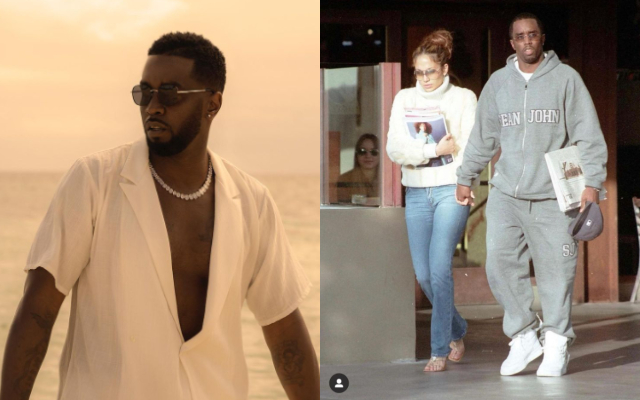 Diddy y Jennifer López iniciaron un relación sentimentales a finales de los 90. Fotos: Instagram / @diddy