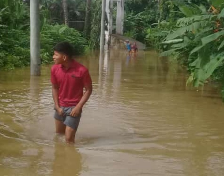Entre las comunidades inundadas están Capetí, Boca de Cupe, Vista Alegre, Yape y Puente. Foto: Cortesía