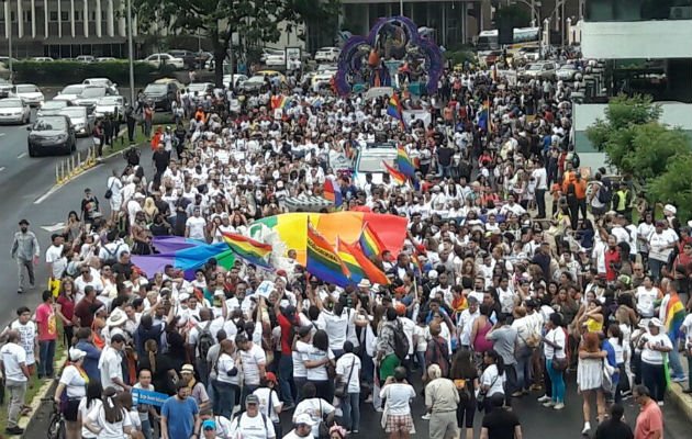 Marcha realizada en los últimos años (antes de la pandemia). Foto: Archivo