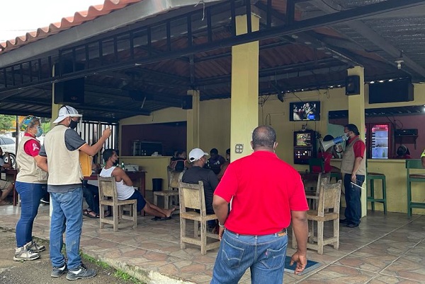 Operativo realizado en Panamá Este. Foto: Cortesía Minsa