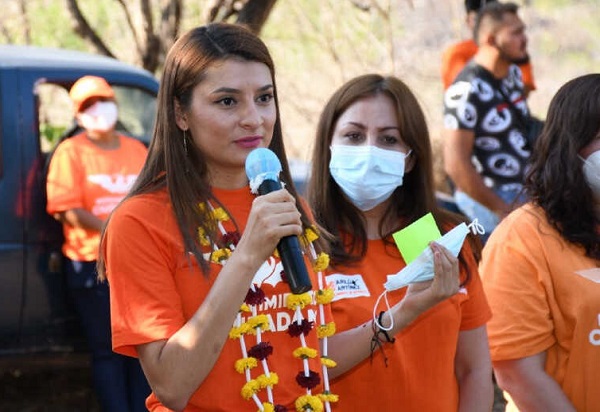 Marilú Martínez Núñez es candidata mexicana del opositor Movimiento Ciudadano (MC) . Foto: Facebook Marilú Martínez Núñez