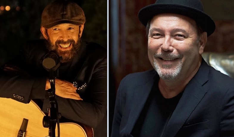 Juan Luis Guerra y Rubén Blades. EFE