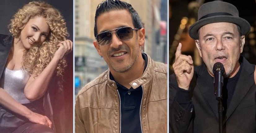 Erika Ender, Alberto Gaitán y Rubén Blades. Instagram