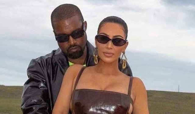 Kanye West y  Kim Kardashian. Foto: Archivo