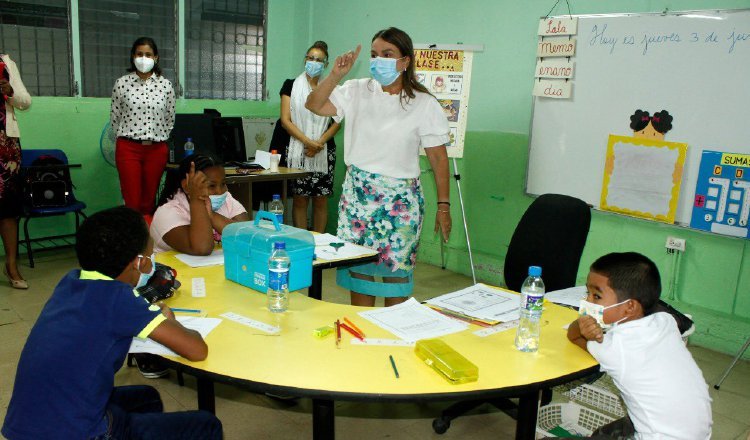 En escuelas como la República de Colombia, se dan tutorías. Foto: Cortesía Meduca