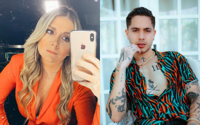 Bettina García y Juan De Dios Pantoja, esposo de Kimberly Loaiza. Fotos: Instagram