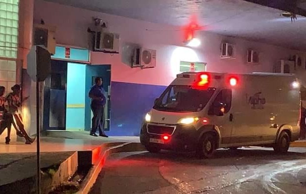 La menor, que fue herida en el estómago, fue llevada al complejo hospitalario Dr. Manuel Amador Guerrero.  Foto Diomedes Sánchez