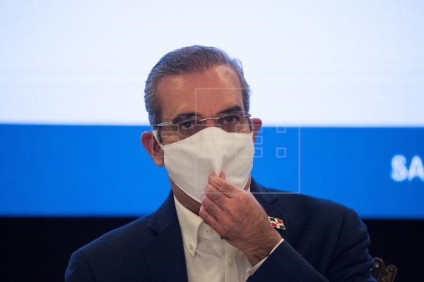 Luis Abinader es el presidente de República Dominicana. Foto: EFE