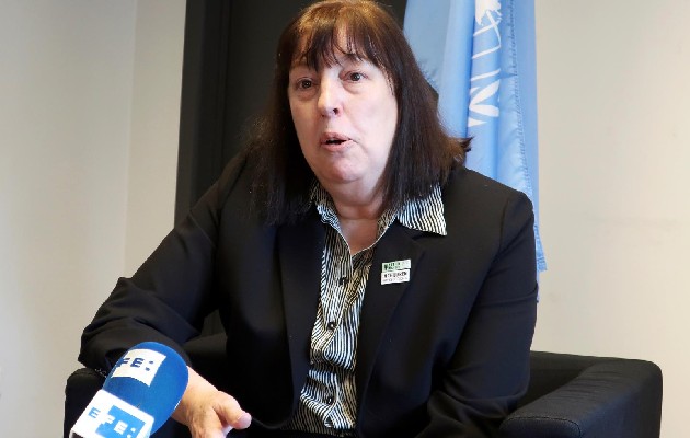 Representante especial de las Naciones Unidas para la Infancia y los Conflictos Armados, la argentina Virginia Gamba. Foto: EFE