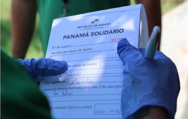 Panamá Solidario se entregará hasta el 31 de diciembre. Foto: Cortesía Presidencia de Panamá