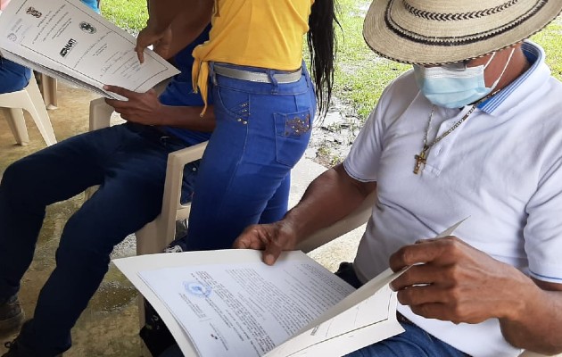 Familias llevan más de 40 años viviendo en el área sin contar con títulos de propiedad. Foto: Diomedes Sánchez