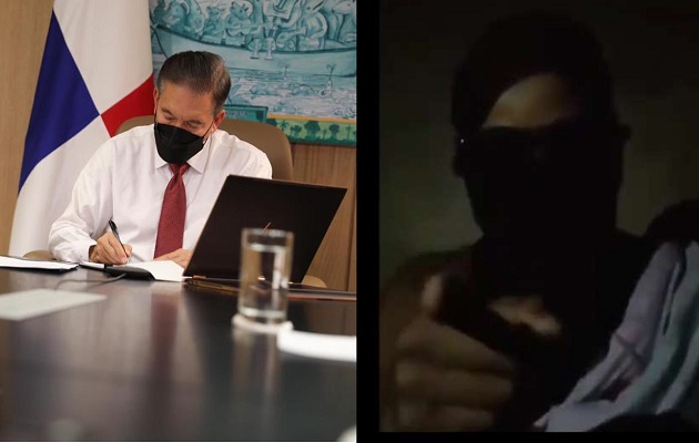 Hasta ahora hay un aprehendido, quien asegura que solo publicó el video. Foto: @NitoCortizo y redes sociales