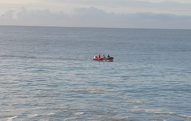 Las labores de búsqueda y rescate reiniciaron a primeras horas de la mañana. Foto: Eric Montenegro.