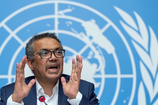 El director general de la Organización Mundial de la Salud (OMS), Tedros Adhanom Ghebreyesus. EFE