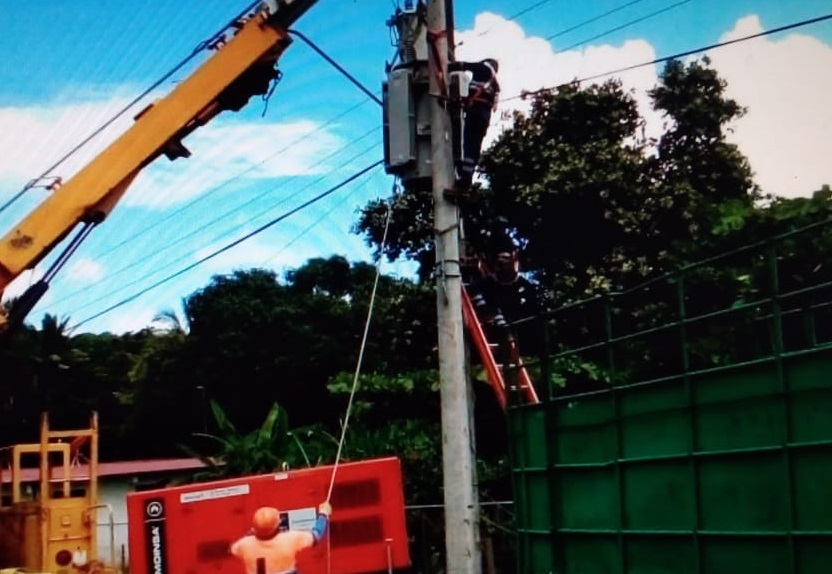 Varias comunidades de Azuero registraron afectaciones en energía eléctrica por más de un día seguido. Foto: Thays Domínguez