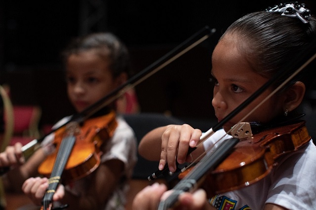 La Red de Orquestas y Coros Juveniles de Panamá se fundó en 2016. Foto: Cortesía