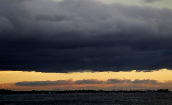 Vista panorámica de La Habana, durante el paso de la tormenta tropical Elsa por Cuba. EFE